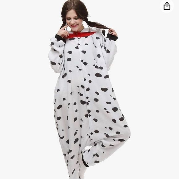 Dalmatian Onesie - Adult Small - Picture 2 of 12
